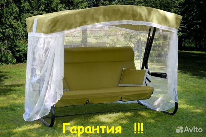 Садовые Качели 3-х местные Альвина