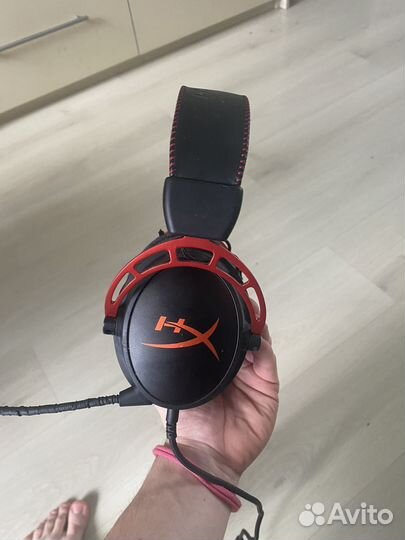 Наушники hyperx cloud alpha + микрофон