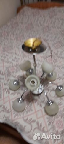 Люстра потолочная бу