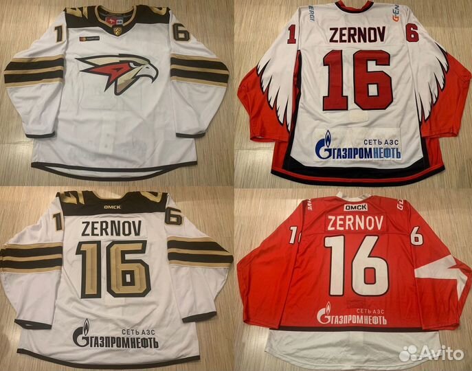 Хоккейный свитер Дениса Зернова / хк 