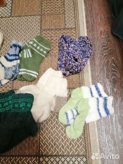 Носочки детские вязаные новые