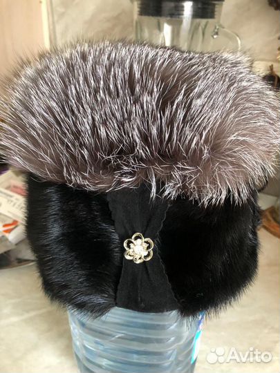 Шапка норковая женская