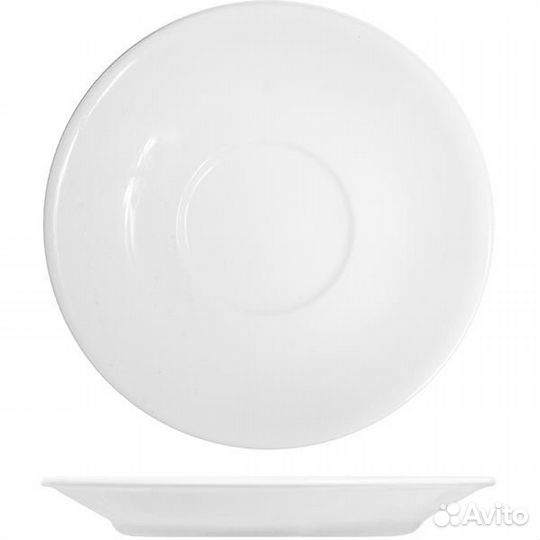 Блюдце «Кунстверк»; фарфор