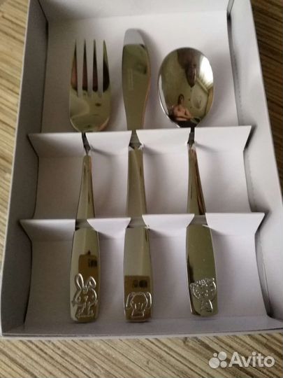 Набор детских столовых приборов Kuchenland