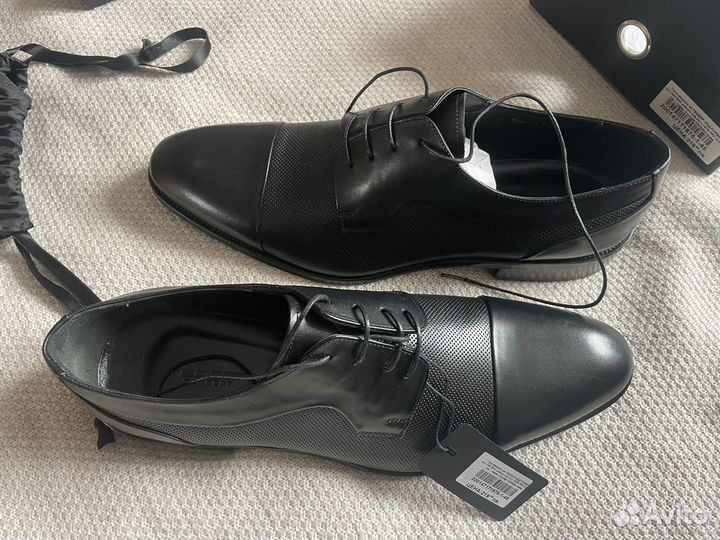 Ботинки мужские классические кожаные