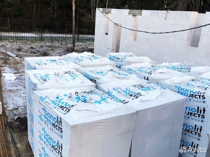 Газоблок стеновой перегородочный