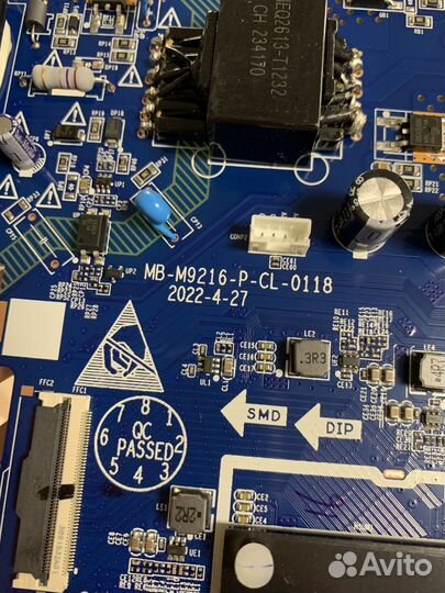 Материнская плата телевизора dexp F431