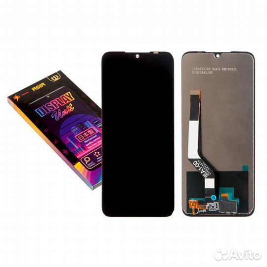 Дисплей для Xiaomi Redmi Note 7 черный ZeepDeep