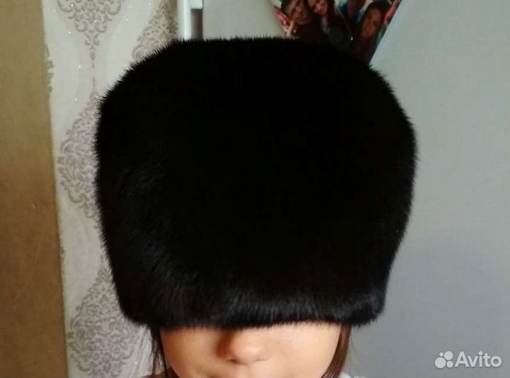 Шапка норковая женская