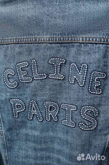 Джинсовая рубашка женская Celine премиум