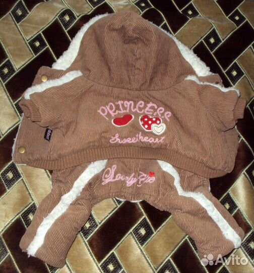 Зимний комбинезон для собаки