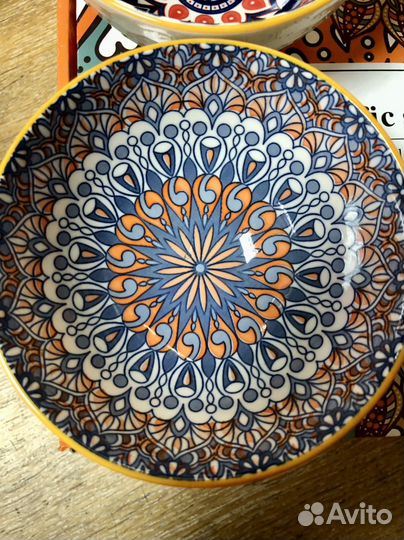 Набор пиал/салатница/пиала для чая