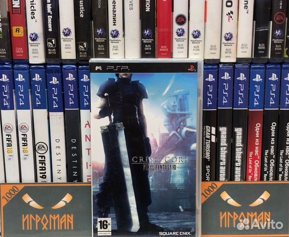 Игры PSP Crisis Core: Final Fantasy VII