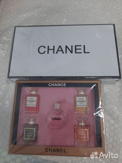 Набор парфюм Шанель, шанс авито доставкой