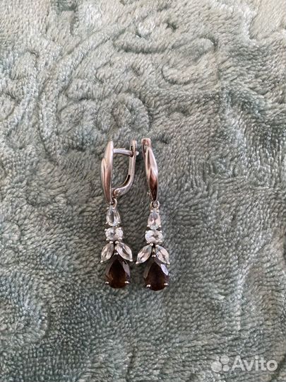 Серьги серебро 925