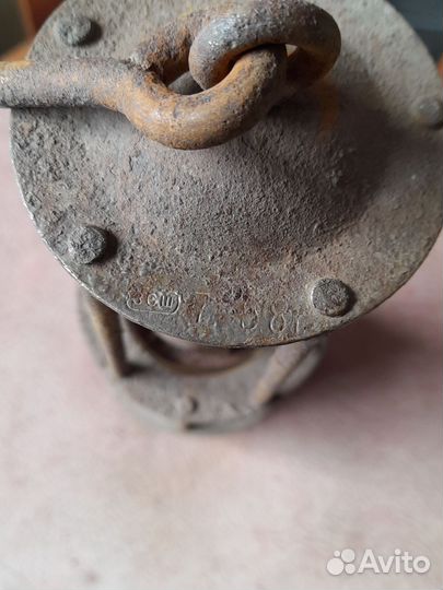 Лампа шахтерская СССР (фонарь)