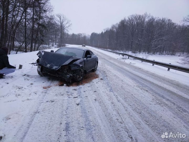 Hyundai Tiburon 2.0 AT, 2003, битый, 450 000 км