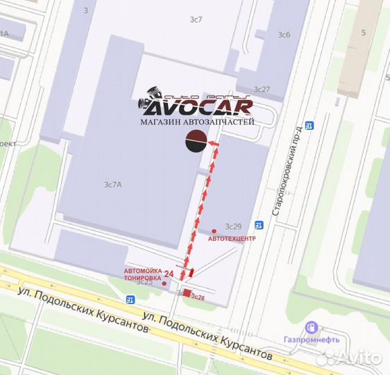 Стойка Амортизатора левая Хендай Солярис Киа Рио