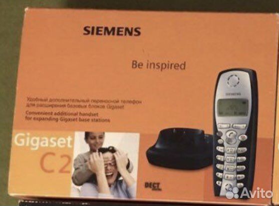 Доп.трубка к Радиотелефону Simens Gigaset новая