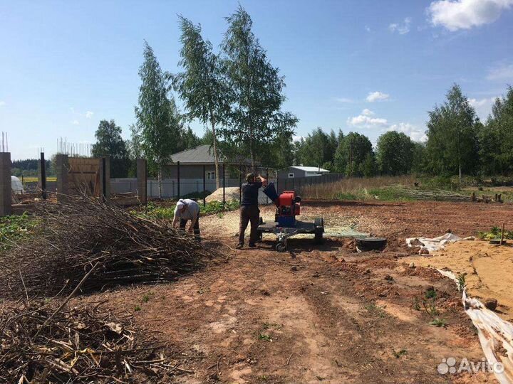 Измельчитель веток услуга