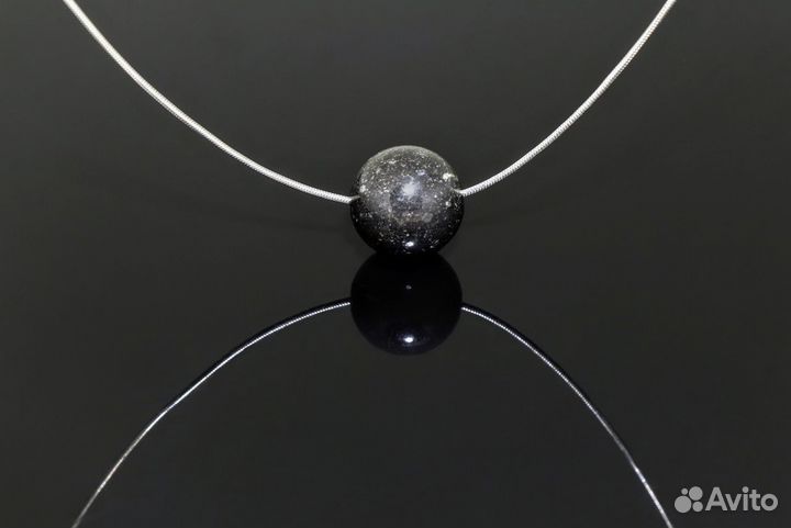 Кулон с метеоритом Царев