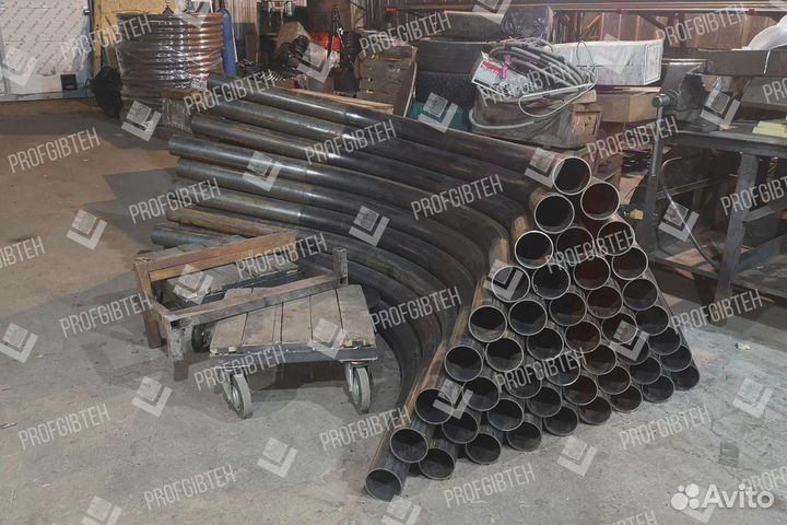 Гибка трубы профильной / круглой