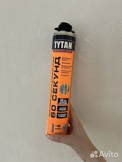 Клей пена tytan 60 секунд