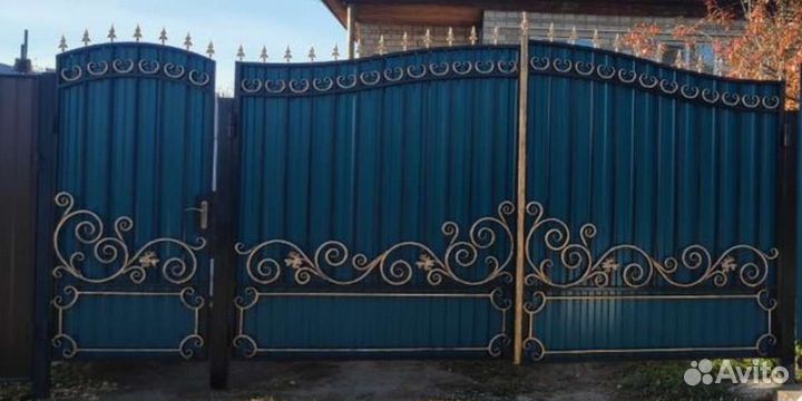 Ворота кованые. Каркас Ворот