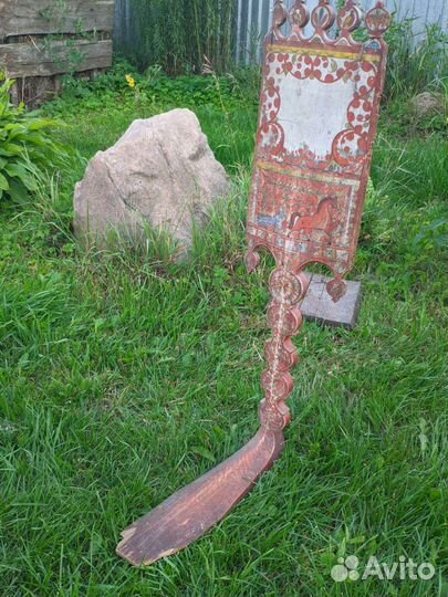 Прялка расписная Пермогорская