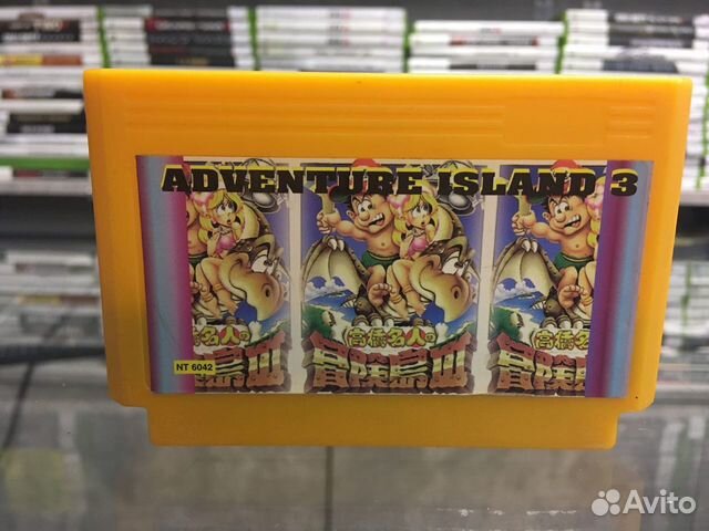 Картридж из 90х Dendy Adventure Island 3 арт 78