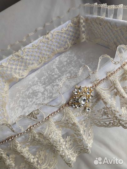 Корзина крестильная свадебная