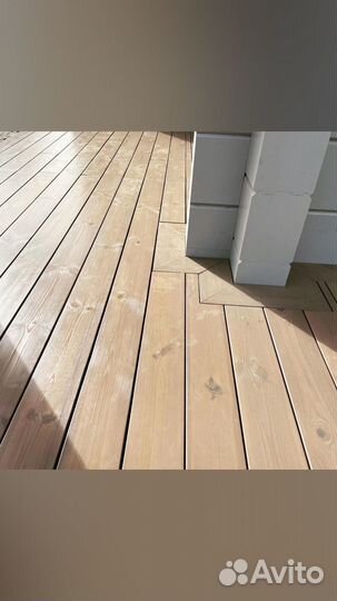 Доска для террасы сосна тмд