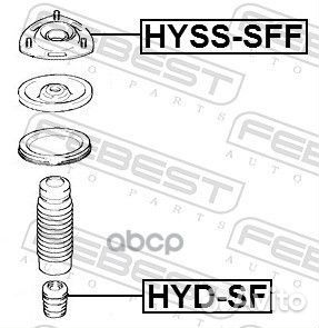 Отбойник амортизатора HYD-SF HYD-SF Febest