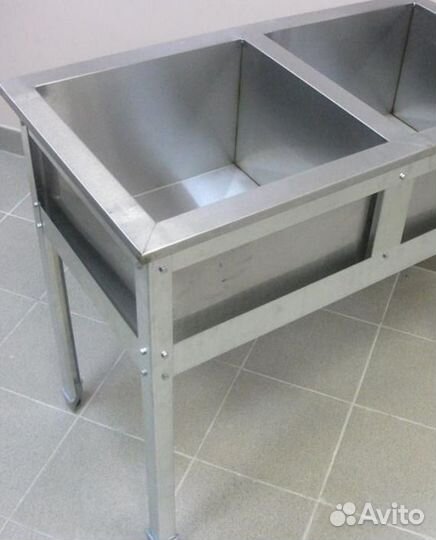 Ванна моечная 2 секц вм 2/400 есть разные размеры