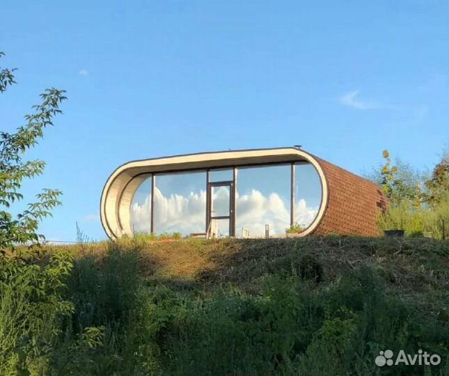 Модульный дом аквамарин