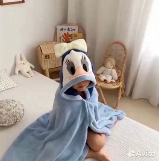 Детское полотенце с уголком