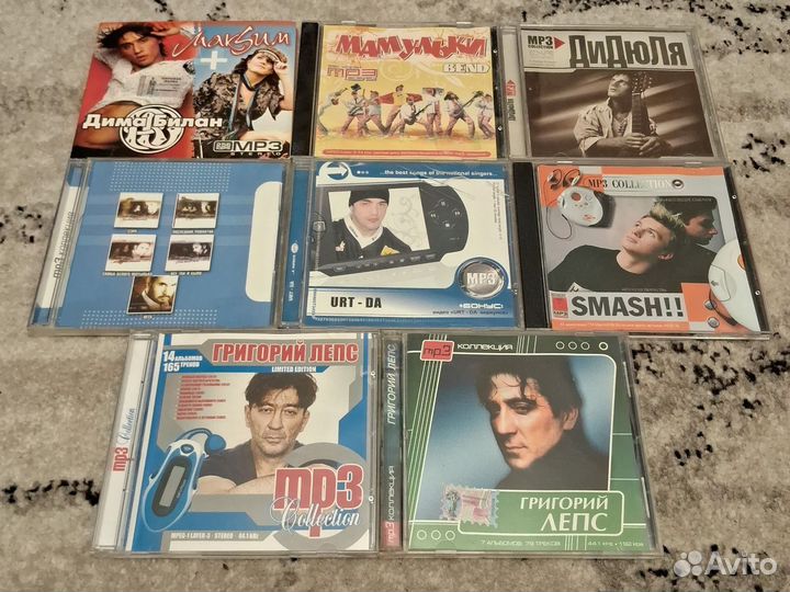 Свои Mp3 и cd диски русские продам