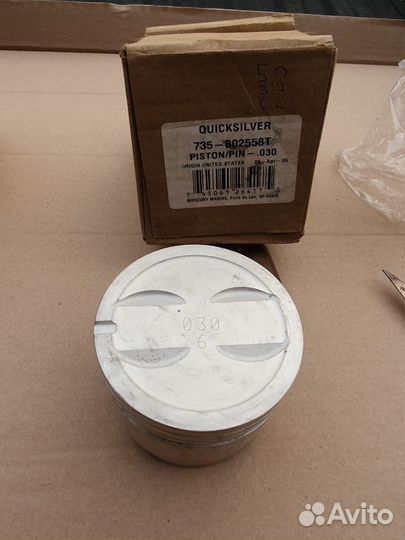 Поршени Mercruiser 3.0L первый ремонт 0.20