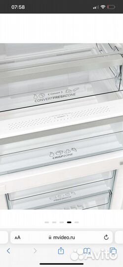 Холодильник gorenie NRK6202AW4