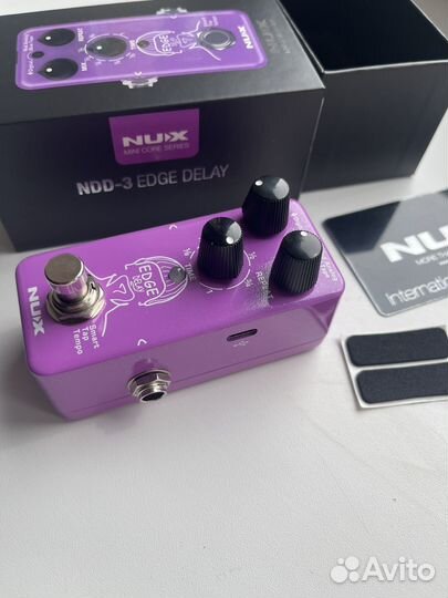 Педаль для электрогитары NUX NDD-3 Edge Delay