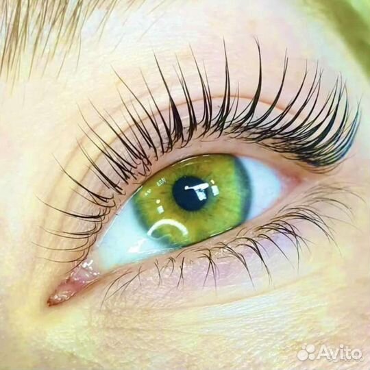 Модель на ламинирование ресниц и бровей