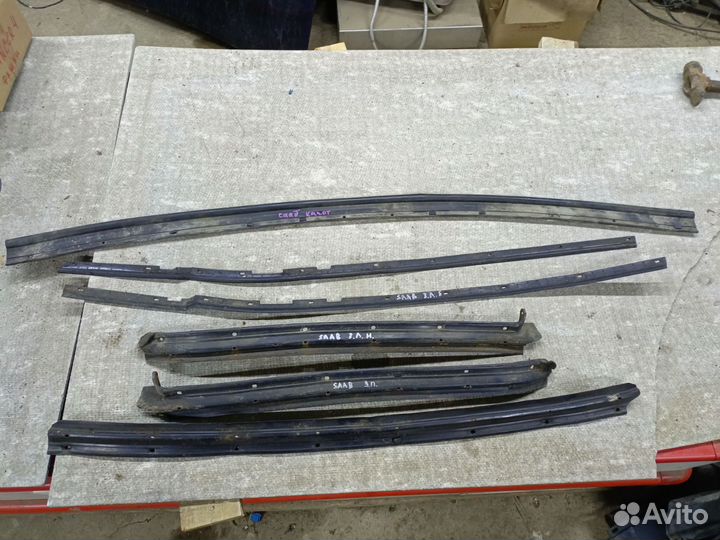 Уплотнители резиновые Saab 9000