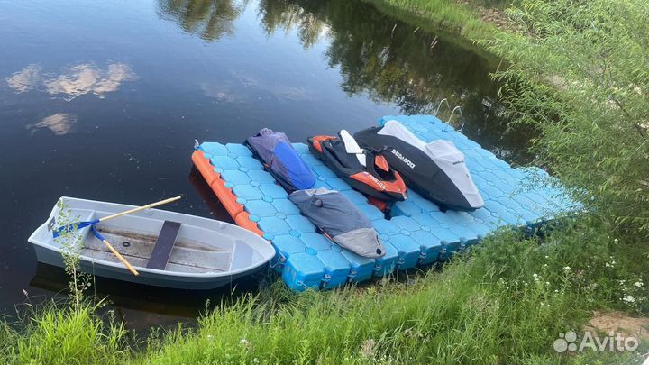 Пантон причал пластиковый для водной техники