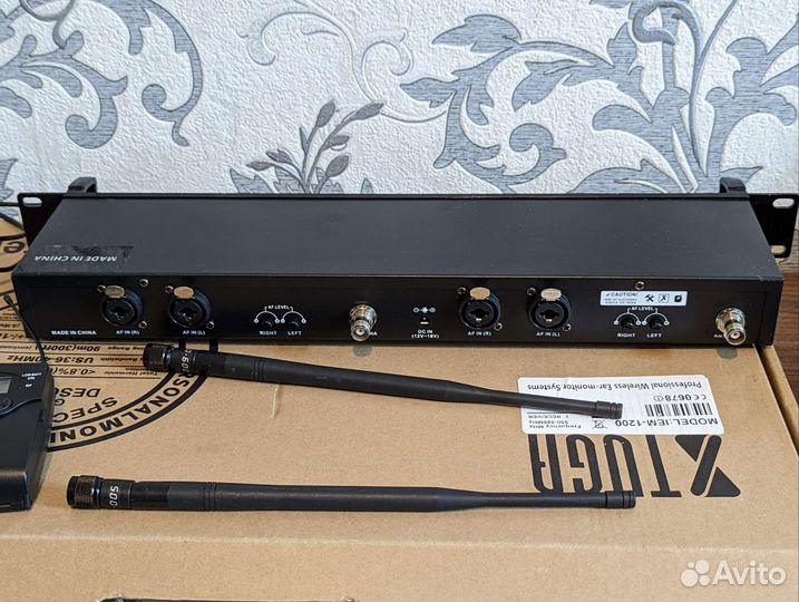 Система ушного мониторинга tuga iem 1200