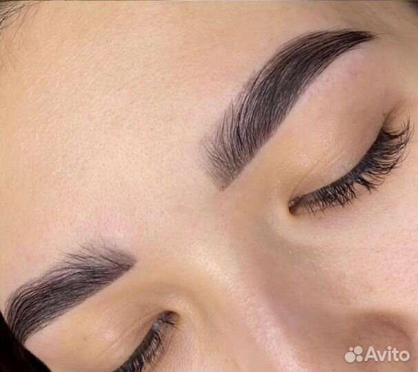 Окрашивание коррекция бровей ламинирование бровей