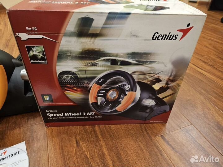 Игровой руль Genius Speed Wheel 3 MT