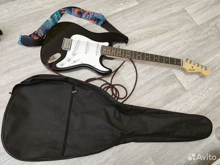 Fender squier MM Stratocaster Black