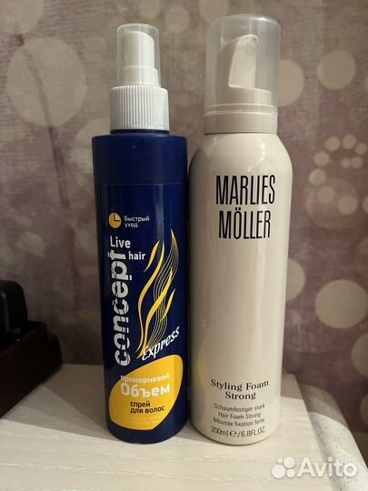 Средства для укладки и обьема волос