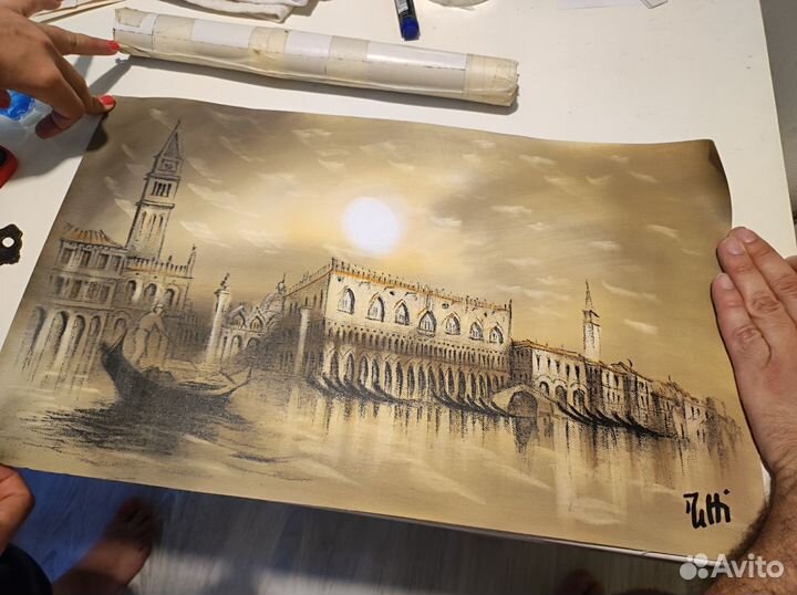Интерьерная Картина Венеция авторская работа