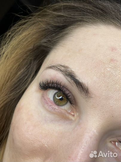 Наращивание ресниц качественное без боли в спине